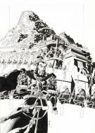 Thierry Robin - Pierre rouge, plume noire, Général Wu, Illus