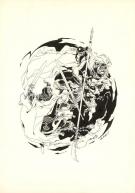 Thierry Robin - Pierre rouge, plume noire, Illustration orig