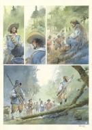 Patrick Prugne - Pocahontas , Planche originale n°25