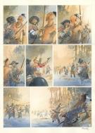 Patrick Prugne - Pocahontas , Planche originale n°30