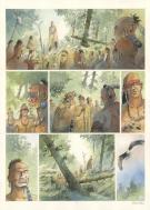 Patrick Prugne - Pocahontas , Planche originale n°61