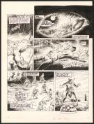 André Cheret - Rahan, La pluie de la mort, Planche originale