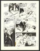 André Cheret - Rahan, L'arme à trois bras, Planche originale