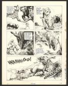 André Cheret - Rahan, La longue griffe, Planche originale n°