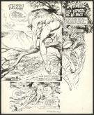 André Cheret - Rahan, Les esprits de la nuit, Planche origin