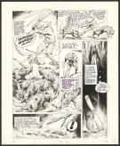 André Cheret - Rahan, Les esprits de la nuit, Planche origin