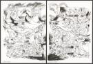 André Cheret - Rahan, Pierrette, Double planches originales 