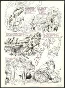 André Cheret - Rahan, Troisième vie, Planche originale n°10,