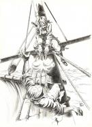 Riff Reb's - L'Île au trésor, Illustration originale 