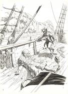 Riff Reb's - L'Île au trésor, Illustration originale 