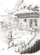 Riff Reb's - L'Île au trésor, Illustration originale 