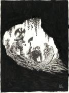 Riff Reb's - L'Île au trésor, Illustration originale 