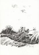 Riff Reb's - L'Île au trésor, Illustration originale, recher