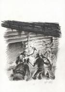 Riff Reb's - L'Île au trésor, Illustration originale, recher