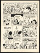 Greg - Rock Derby, Les Voleurs de pourées, Planche originale