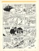 Jean Cézard - La Planète du fou rire, Planche originale n°2.