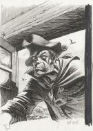 Riff Reb's - L'Île au trésor, Illustration originale, recher