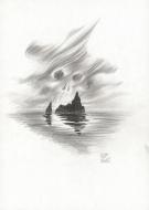 Riff Reb's - L'Île au trésor, Illustration originale, recher