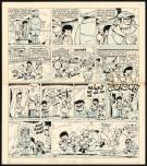 Marcel Gotlib - Nanar, Jujube et Piette, Planche originale n
