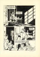 Ted Benoit - Hôpital, Planche originale n°10, rustine dans l