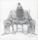 Carter Goodrich - WESTERN!, Illustration originale, recherch