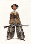 Carter Goodrich - WESTERN!, Regulator #1, illustration origi