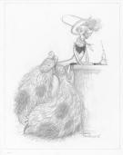 Carter Goodrich - WESTERN!, Illustration originale, recherch