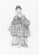 Carter Goodrich - WESTERN!, Illustration originale, recherch