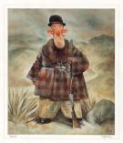 Carter Goodrich - WESTERN!, Hunter, illustration originale (