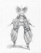 Carter Goodrich - WESTERN!, Illustration originale, recherch