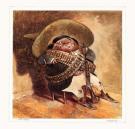 Carter Goodrich - WESTERN!, Bank Guard, illustration origina