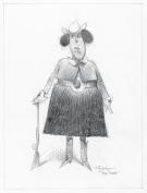 Carter Goodrich - WESTERN!, Illustration originale, recherch