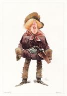 Carter Goodrich - WESTERN!, Regulator #2, illustration origi