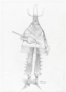 Carter Goodrich - WESTERN!, Illustration originale, recherch