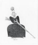 Carter Goodrich - WESTERN!, Illustration originale, recherch