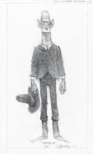 Carter Goodrich - WESTERN!, Lot de deux illustrations origin