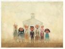 Carter Goodrich - WESTERN!, Class Picture, illustration orig