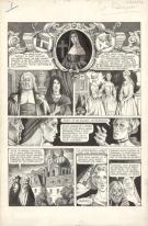 Georges Pichard - La Religieuse, Planche originale n° 01. Sé