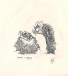 Peter de Sève - Illustration originale - Mirnau and Herzog