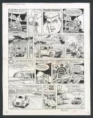 Tibet - Ric Hochet, Traquenard au Havre, Planche originale n