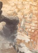 Grun - On Mars, Illustration originale, recherches
