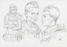 Grun - On Mars, Illustration originale, recherches