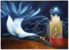 Eric Puybaret - Planète B, A son image, peinture réalisée en
