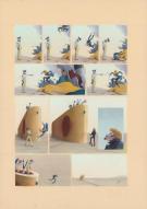 Eric Puybaret - Les antres, L'homme sans poids, Planche orig