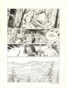 Corentin Rouge - Thorgal Saga, Wendigo, Planche originale n°