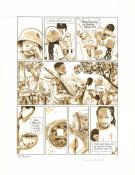 Jean Denis Pendanx - L'OEil du marabout, Planche originale n