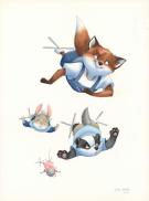 Julie Mellan - Les Géniales inventions de Léonard le renard,