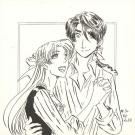 Patricia  Lyfoung  - La Rose &eacute;carlate , Illustration origina