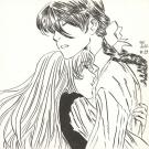 Patricia  Lyfoung  - La Rose &eacute;carlate , Illustration origina