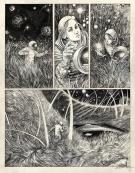 Daria Schmitt - Planche originale n°2 réalisée pour une cour